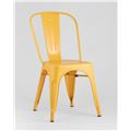 миниатюра Стул Tolix желтый глянцевый, экокожа, пластик, металл №2