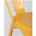 миниатюра Стул Tolix желтый глянцевый, экокожа, пластик, металл №7