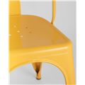 миниатюра Стул Tolix желтый глянцевый, экокожа, пластик, металл №9