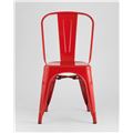 миниатюра Стул Tolix красный глянцевый, экокожа, пластик, металл №2