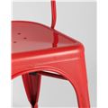 миниатюра Стул Tolix красный глянцевый, экокожа, пластик, металл №9