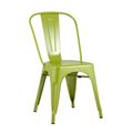 миниатюра Стул Tolix салатовый глянцевый, экокожа, пластик, металл №1