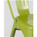 миниатюра Стул Tolix салатовый глянцевый, экокожа, пластик, металл №8