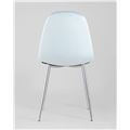 миниатюра Стул Валенсия велюр пыльно-голубой хромированные ножки №4