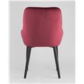 миниатюра Стул Диана велюр бордовый, обивка мебельный велюр №6