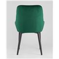миниатюра Стул Диана изумрудный, обивка мебельный велюр №6