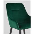 миниатюра Стул Диана изумрудный, обивка мебельный велюр №7