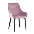 миниатюра Стул Диана сиреневый, обивка мебельный велюр №1