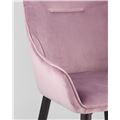 миниатюра Стул Диана сиреневый, обивка мебельный велюр №6