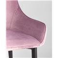миниатюра Стул Диана сиреневый, обивка мебельный велюр №7