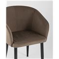 миниатюра Стул Кресло Ральф велюр коричневый №4