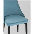 миниатюра Стул Ларго велюр пыльно-голубой №8