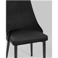 миниатюра Стул Ларго велюр черный №8