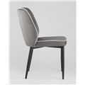 миниатюра Стул Лоренс антрацитовый, обивка мебельный велюр №4