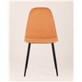 миниатюра Стул Норман рогожка оранжевый ножки металл №8