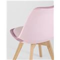 миниатюра Стул обеденный FRANKFURT обивка велюр цвет розовый №6