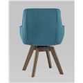 миниатюра Стул обеденный MANS бирюзовый с функцией вращения №5