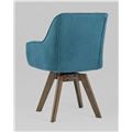 миниатюра Стул обеденный MANS бирюзовый с функцией вращения №6