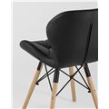 миниатюра Стул обеденный Бон экокожа цвет черный №6
