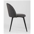 миниатюра Стул обеденный Лион цвет темно-серый обивка экокожа №4