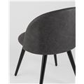 миниатюра Стул обеденный Лион цвет темно-серый обивка экокожа №7