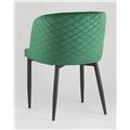 миниатюра Стул Оскар велюр изумрудный мебельная ткань велюр №3