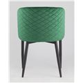 миниатюра Стул Оскар велюр изумрудный мебельная ткань велюр №6