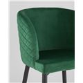 миниатюра Стул Оскар велюр изумрудный мебельная ткань велюр №7