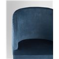 миниатюра Стул Оскар велюр сине-зеленый изумрудный мебельная ткань велюр №9