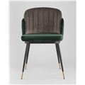 миниатюра Стул Пенелопа мягкий зеленый обивка вельвет №2