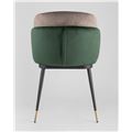 миниатюра Стул Пенелопа мягкий зеленый обивка вельвет №5