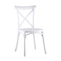 миниатюра Стул пластиковый Кроссбэк белый №1