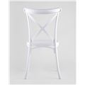 миниатюра Стул пластиковый Кроссбэк белый №5
