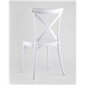 миниатюра Стул пластиковый Кроссбэк белый №6