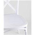 миниатюра Стул пластиковый Кроссбэк белый №9