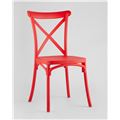миниатюра Стул пластиковый Кроссбэк красный №4