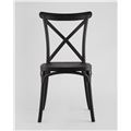 миниатюра Стул пластиковый Кроссбэк черный №4