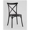 миниатюра Стул пластиковый Кроссбэк черный №5