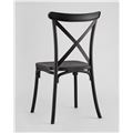 миниатюра Стул пластиковый Кроссбэк черный №7