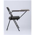 миниатюра Стул складной с пюпитром Джон черный в экокоже №2