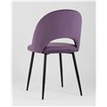миниатюра Стул Софи велюр фиолетовый №6