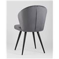 миниатюра Стул Танго велюр серый №5