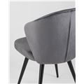 миниатюра Стул Танго велюр серый №6