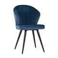 миниатюра Стул Танго велюр синий №1