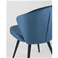 миниатюра Стул Танго велюр синий №7