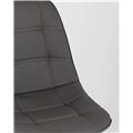 миниатюра Стул Тейлор экокожа тёмно-серый №8