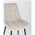 миниатюра Стул Флекс велюр бежевый №3