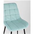 миниатюра Стул Флекс велюр светло-голубой №8