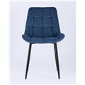 миниатюра Стул Флекс велюр синий №2