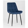 миниатюра Стул Флекс велюр синий №3